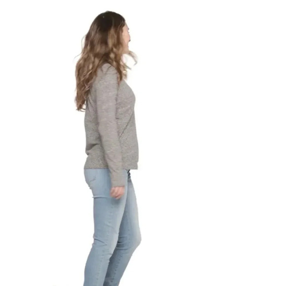 Long Sleeve Crewneck Tee Cinnamon X-Small - Picture 8 of 10